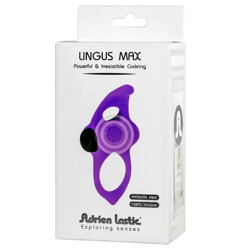 Adrien Lastic - Anneau Vibrateur Lingus Max Violet 5 ADRIEN LASTIC - ANNEAU VIBRATEUR LINGUS MAX VIOLET – Image 5