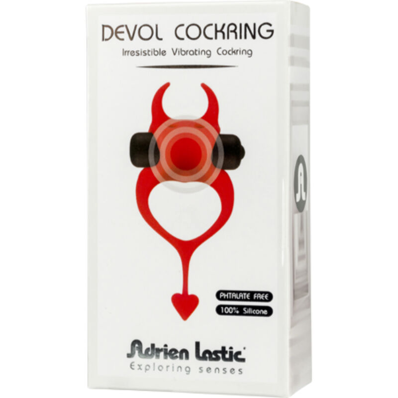 Adrien Lastic - Anneau Vibrateur Rouge Devol Cockring 5 ADRIEN LASTIC - ANNEAU VIBRATEUR ROUGE DEVOL COCKRING – Image 5