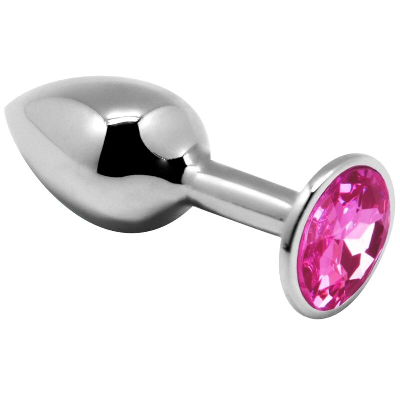 Alive - Plaisir Anal Mini Plug Métal Rose Taille M 2 ALIVE - PLAISIR ANAL MINI PLUG MÉTAL ROSE TAILLE M – Image 2