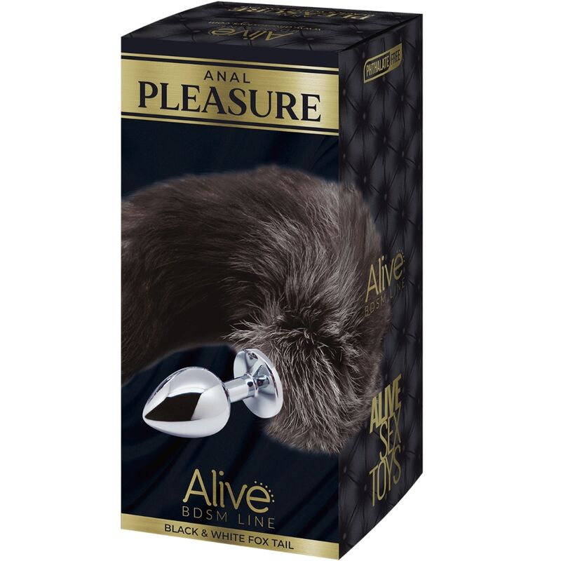 Alive - Plug De Plaisir Anal Queue De Renard En Métal Taille L 5 ALIVE - PLUG DE PLAISIR ANAL QUEUE DE RENARD EN MÉTAL TAILLE L – Image 5