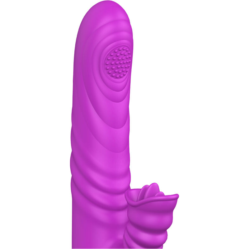Armony - Vibrateur Multifonction Angelia Avec Langue Stimulante Effet Chaleur Violet 3 ARMONY - VIBRATEUR MULTIFONCTION ANGELIA AVEC LANGUE STIMULANTE EFFET CHALEUR VIOLET – Image 3