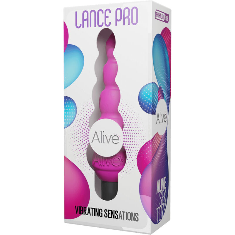 Alive - Stimulateur Anal Lance Pro Rose 5 ALIVE - STIMULATEUR ANAL LANCE PRO ROSE – Image 5