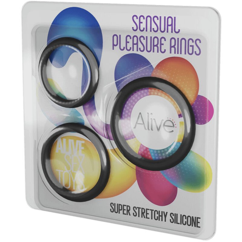 Alive - Kit Trois Anneaux De Plaisir Sensuelle 5 ALIVE - KIT TROIS ANNEAUX DE PLAISIR SENSUELLE – Image 5