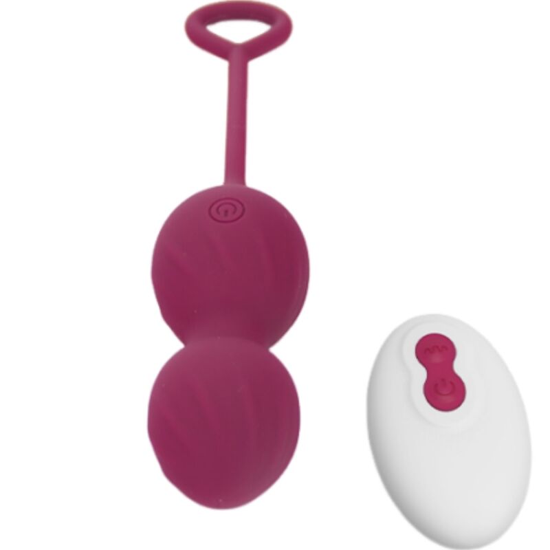 Armony - Blossoms Haltère Vaginale Vibration Télécommande 10 Vibrations Rouge Foncé 4 ARMONY - BLOSSOMS HALTÈRE VAGINALE VIBRATION TÉLÉCOMMANDE 10 VIBRATIONS ROUGE FONCÉ – Image 4