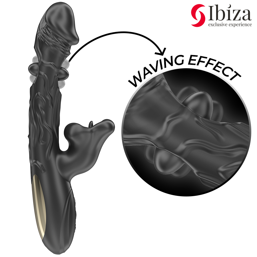 Ibiza - Vibrateur Et Stimulateur De Clitoris Avec Effet De Mordre Et De Rotation 3 IBIZA - VIBRATEUR ET STIMULATEUR DE CLITORIS AVEC EFFET DE MORDRE ET DE ROTATION – Image 3