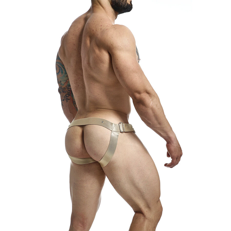 Mob - Dngeon Jockstrap Anneau Pénitentiaire Doré Taille Unique 5 MOB - DNGEON JOCKSTRAP ANNEAU PÉNITENTIAIRE DORÉ TAILLE UNIQUE – Image 5