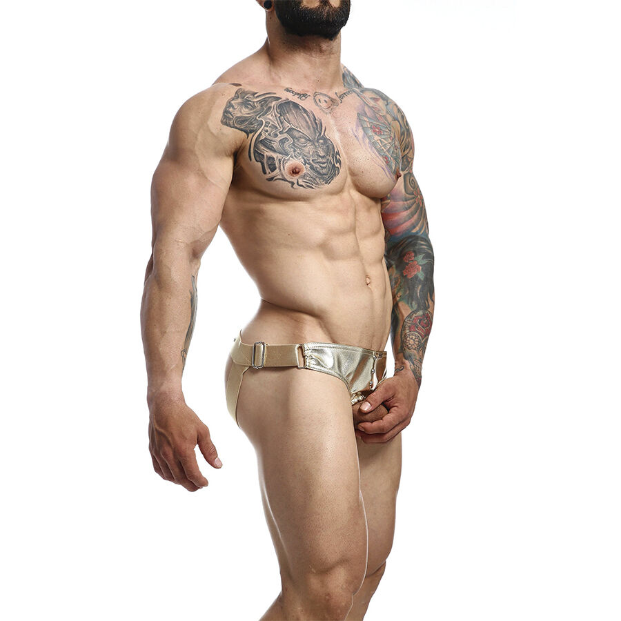 Mob - Dngeon Jockstrap Anneau Pénitentiaire Doré Taille Unique 4 MOB - DNGEON JOCKSTRAP ANNEAU PÉNITENTIAIRE DORÉ TAILLE UNIQUE – Image 4