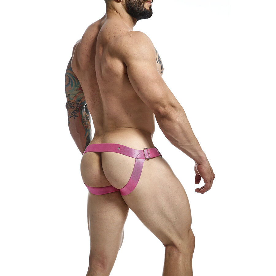 Mob - Dngeon Jockstrap Anneau Pénitentiaire Rose Taille Unique 5 MOB - DNGEON JOCKSTRAP ANNEAU PÉNITENTIAIRE ROSE TAILLE UNIQUE – Image 5