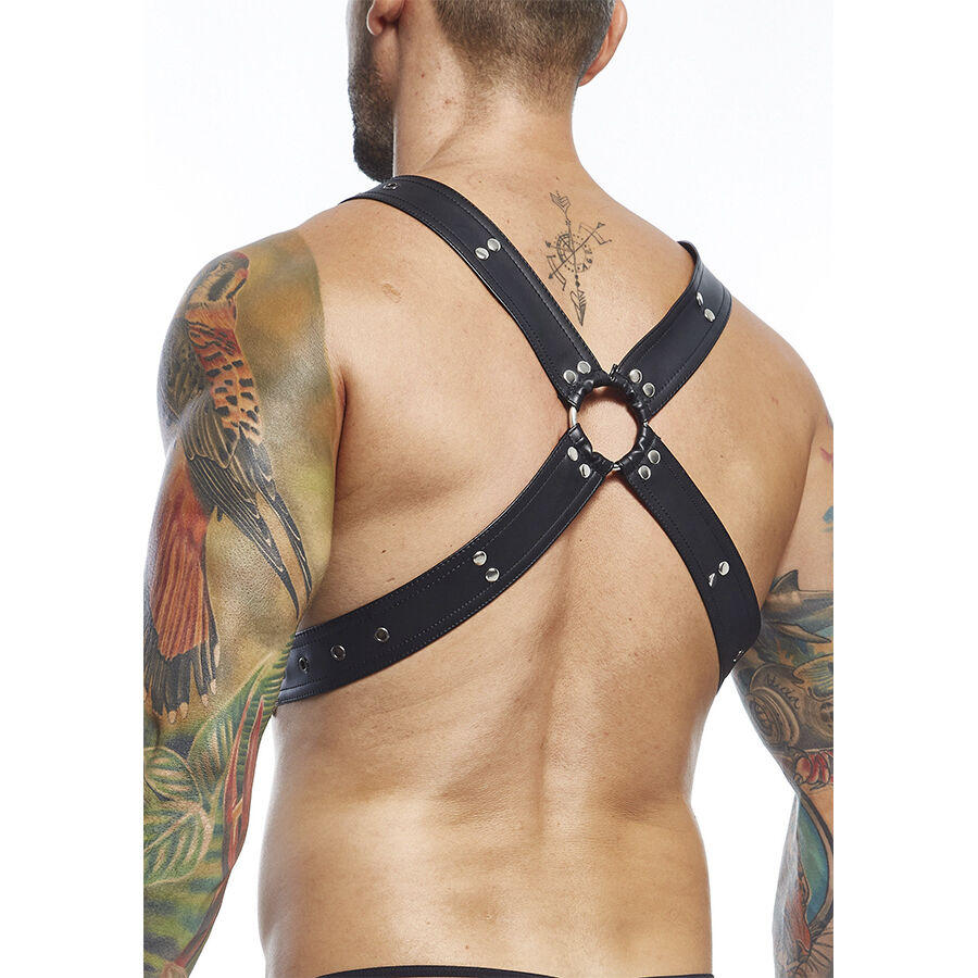 Mob - Ceinture Harnais Noire Dngeon Taille Unique X 5 MOB - CEINTURE HARNAIS NOIRE DNGEON TAILLE UNIQUE X – Image 5