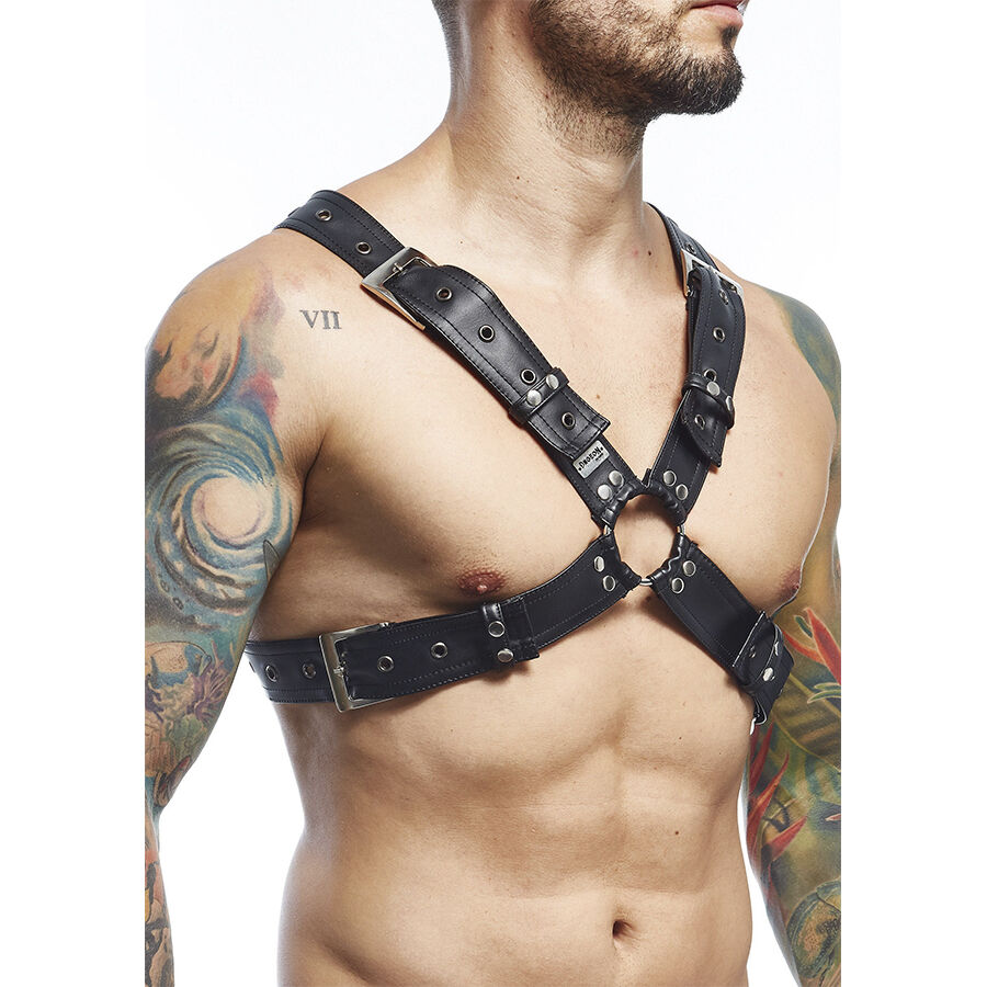 Mob - Ceinture Harnais Noire Dngeon Taille Unique X 4 MOB - CEINTURE HARNAIS NOIRE DNGEON TAILLE UNIQUE X – Image 4