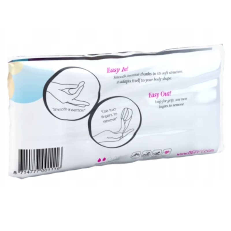 Beppy - Tampons Soft-Confort Sec 4 Unités 2 BEPPY - TAMPONS SOFT-CONFORT SEC 4 UNITÉS – Image 2