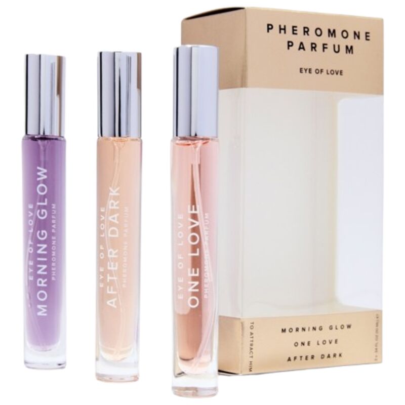 Eye Of Love - Parfum Eol Phr 10 Ml Set/3 - Morning Glow, One Love, After Dark 2 EYE OF LOVE - PARFUM EOL PHR 10 ML SET/3 - MORNING GLOW, ONE LOVE, AFTER DARK – Image 2