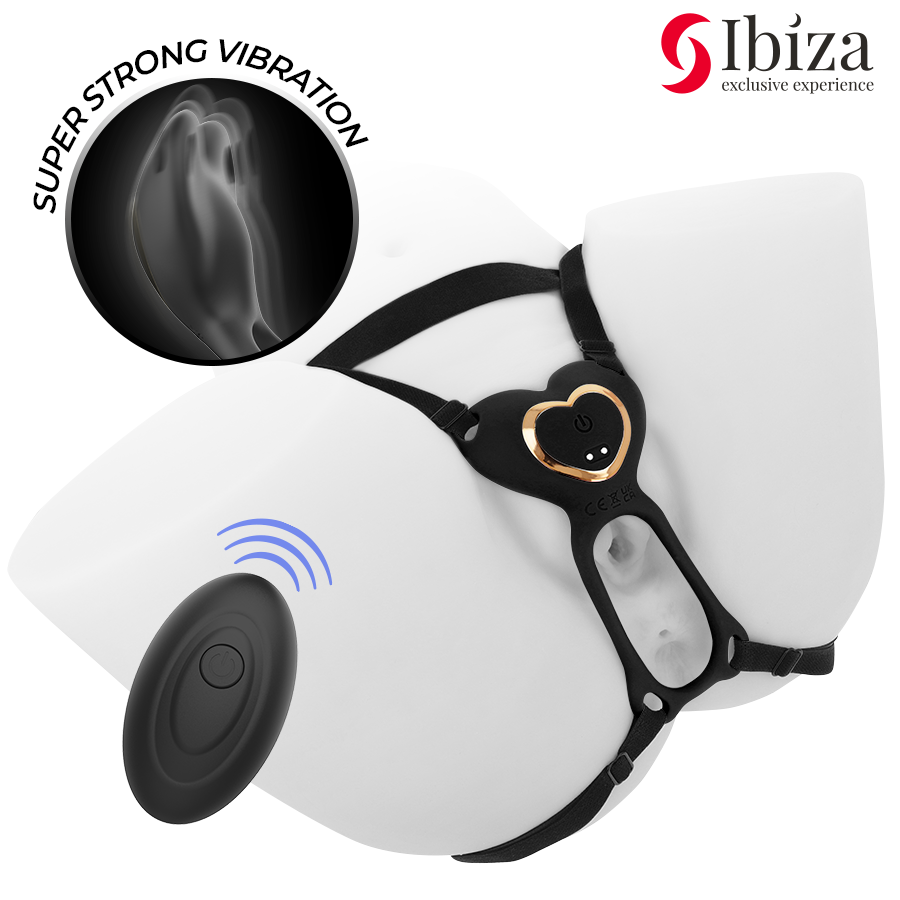 Ibiza - Vibrateur Couple En Forme De Cœur Avec Télécommande 4 IBIZA - VIBRATEUR COUPLE EN FORME DE CŒUR AVEC TÉLÉCOMMANDE – Image 4