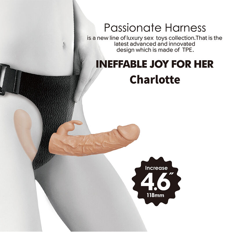 Baile - Charlotte Hollow Double Pénétration Strap-On Chair 4 BAILE - CHARLOTTE HOLLOW DOUBLE PÉNÉTRATION STRAP-ON CHAIR – Image 4