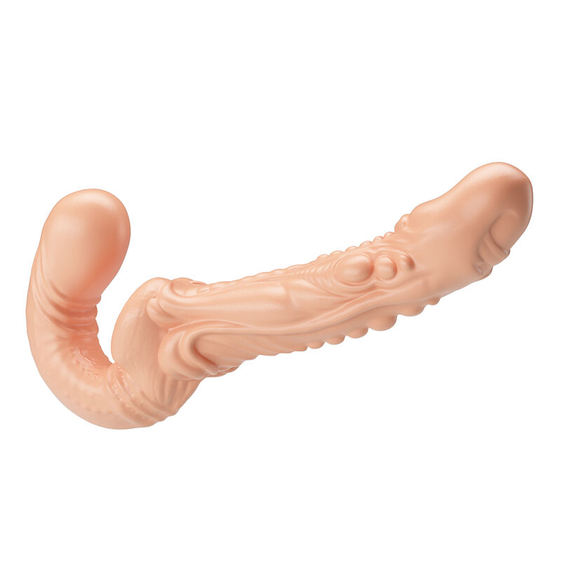 Baile - Emma Strap-On Texturé À Double Pénétration 4 BAILE - EMMA STRAP-ON TEXTURÉ À DOUBLE PÉNÉTRATION – Image 4