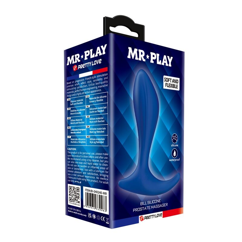 Mr Play - Masseur De Prostate Bleu 4 MR PLAY - MASSEUR DE PROSTATE BLEU – Image 4