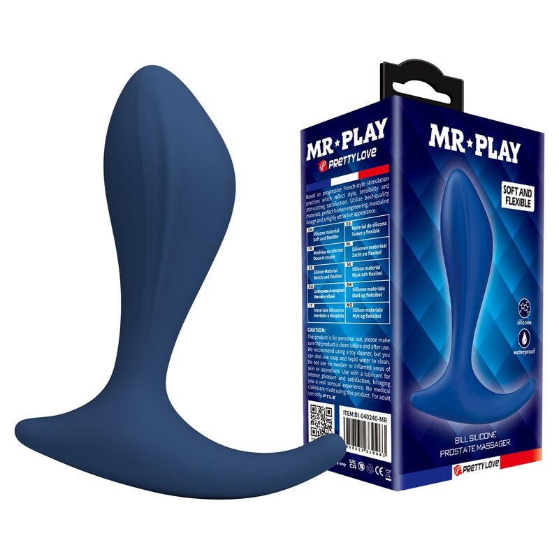 Mr Play - Masseur De Prostate Bleu 2 MR PLAY - MASSEUR DE PROSTATE BLEU – Image 2