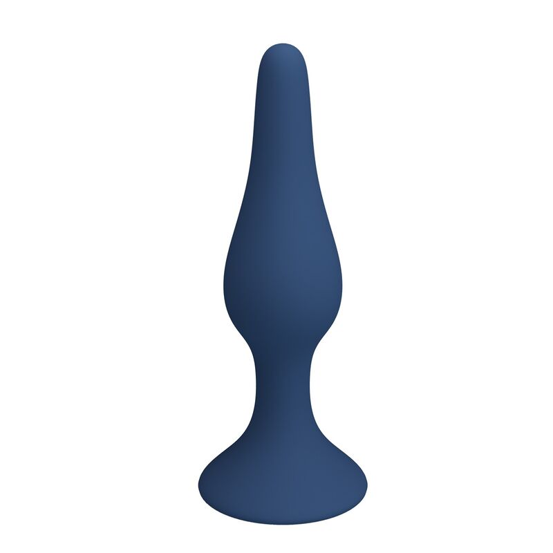 Mr Play - Plug Anal Conique En Silicone Bleu Xl 4 MR PLAY - PLUG ANAL CONIQUE EN SILICONE BLEU XL – Image 4