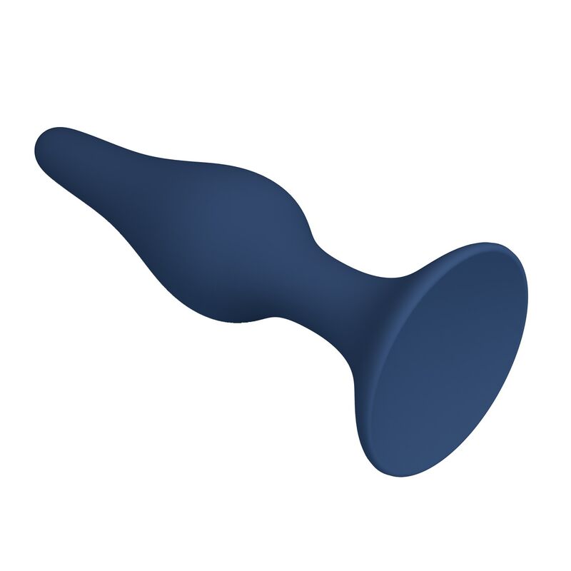 Mr Play - Plug Anal En Silicone Slim Bleu L 5 MR PLAY - PLUG ANAL EN SILICONE SLIM BLEU L – Image 5