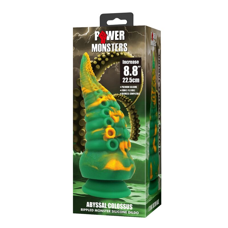 Power Monsters - Abyssal Colossus Bicolor Fantasy Godemichet En Silicone 22,5 Cm Ø 6 Cm 3 POWER MONSTERS - ABYSSAL COLOSSUS BICOLOR FANTASY GODEMICHET EN SILICONE 22,5 CM Ø 6 CM – Image 3