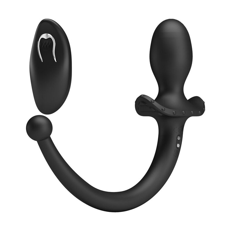 Mr Play - Vibrateur Anal Et Périnéumien Noir Avec Télécommande Sans Fil 3 MR PLAY - VIBRATEUR ANAL ET PÉRINÉUMIEN NOIR AVEC TÉLÉCOMMANDE SANS FIL – Image 3