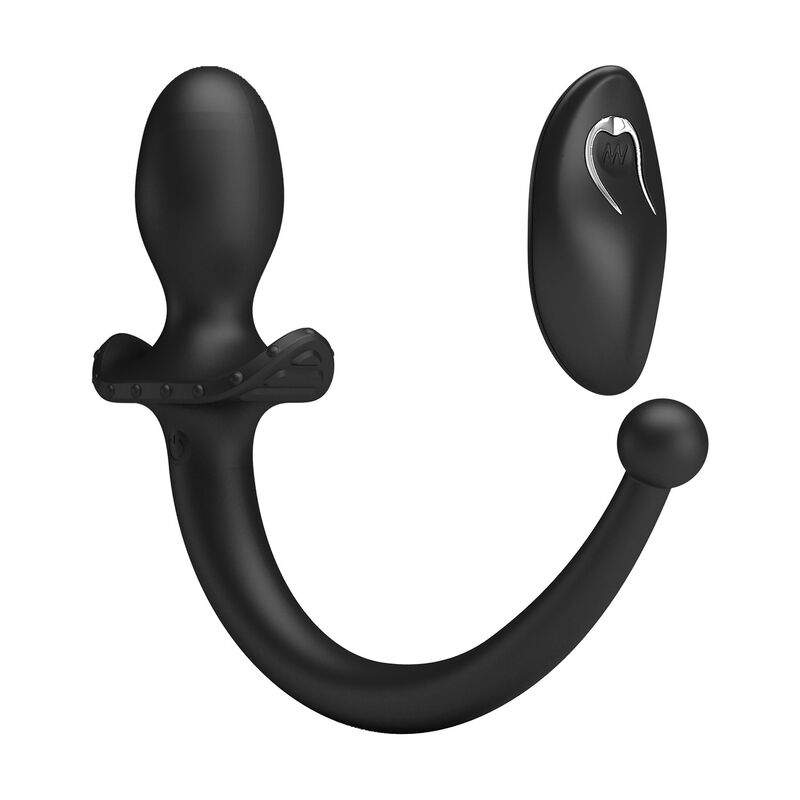 Mr Play - Vibrateur Anal Et Périnéumien Noir Avec Télécommande Sans Fil 4 MR PLAY - VIBRATEUR ANAL ET PÉRINÉUMIEN NOIR AVEC TÉLÉCOMMANDE SANS FIL – Image 4