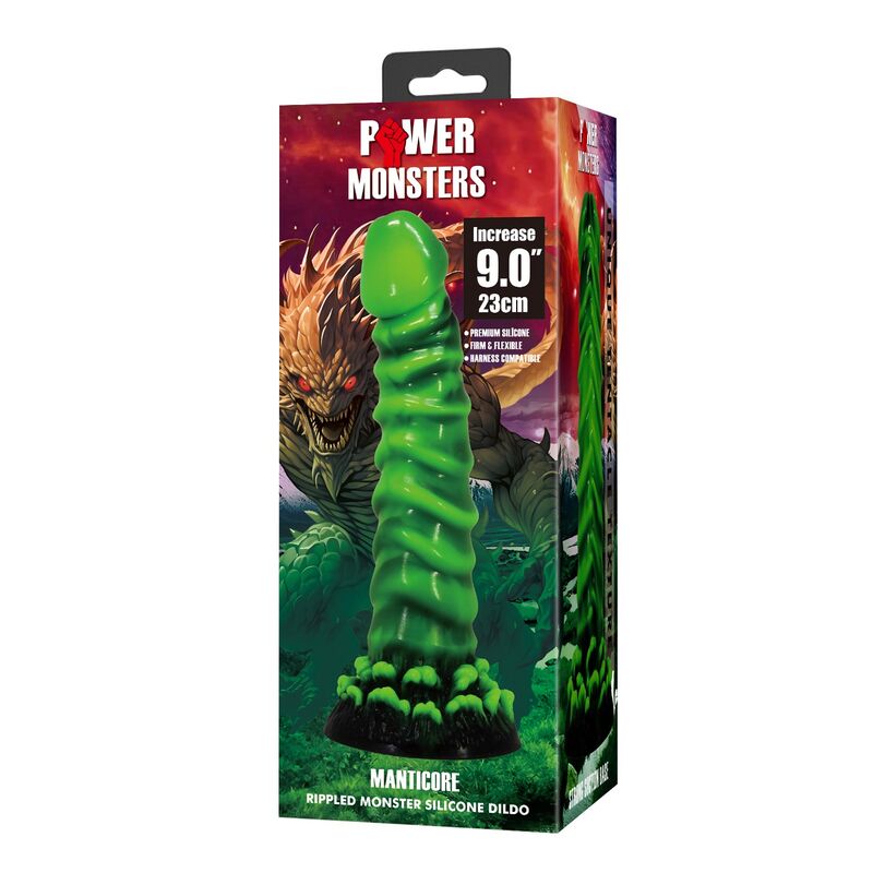 Power Monsters - Manticore Fantasy Godemichet En Silicone 23 Cm Ø 5 Cm 3 POWER MONSTERS - MANTICORE FANTASY GODEMICHET EN SILICONE 23 CM Ø 5 CM – Image 3