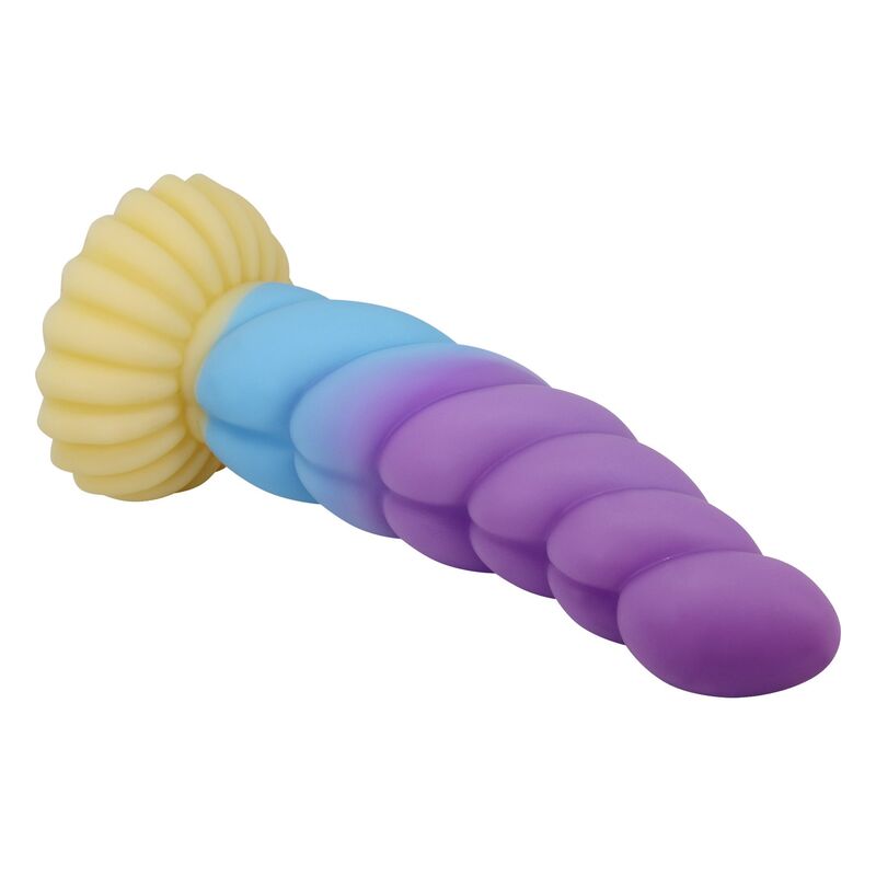 Power Monsters - Godemichet En Silicone Licorne Tricolor Fantasy 22 Cm Ø 5 Cm 5 POWER MONSTERS - GODEMICHET EN SILICONE LICORNE TRICOLOR FANTASY 22 CM Ø 5 CM – Image 5