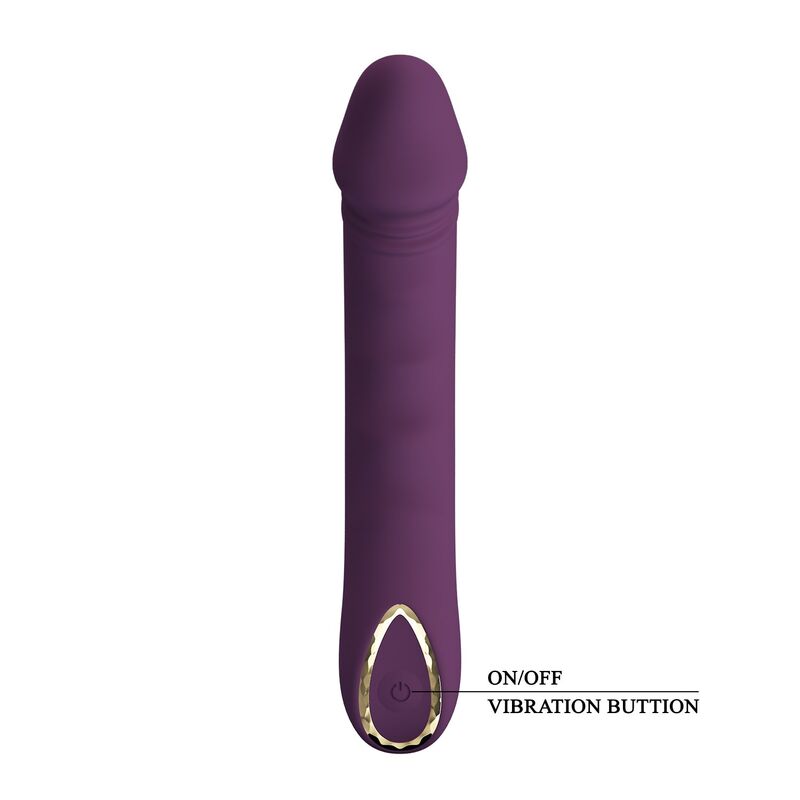 Pretty Love - Vibrateur Rechargeable Amara 10 Fonctions Violet 2 PRETTY LOVE - VIBRATEUR RECHARGEABLE AMARA 10 FONCTIONS VIOLET – Image 2