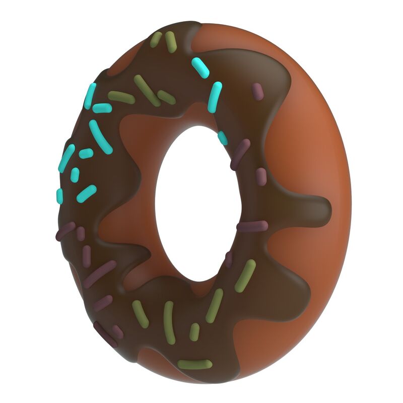 Pretty Love - Anneau Pénis Super Donut Marron 3 PRETTY LOVE - ANNEAU PÉNIS SUPER DONUT MARRON – Image 3
