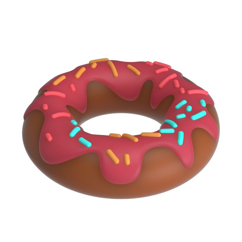 Pretty Love - Anneau Pénis Super Donut Rose 5 PRETTY LOVE - ANNEAU PÉNIS SUPER DONUT ROSE – Image 5