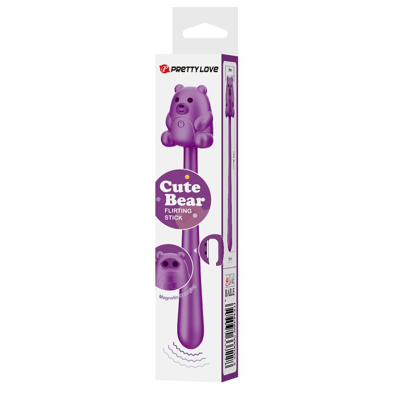 Pretty Love - Bâton Vibrateur Rechargeable En Forme D'Ours Mignon 2 PRETTY LOVE - BÂTON VIBRATEUR RECHARGEABLE EN FORME D'OURS MIGNON – Image 2