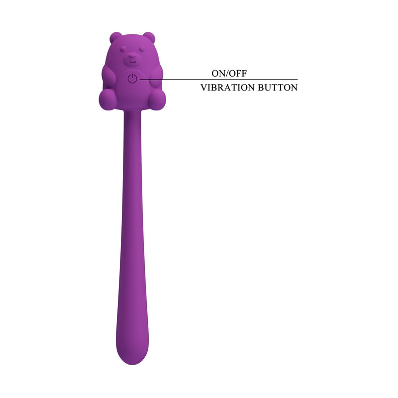 Pretty Love - Bâton Vibrateur Rechargeable En Forme D'Ours Mignon 3 PRETTY LOVE - BÂTON VIBRATEUR RECHARGEABLE EN FORME D'OURS MIGNON – Image 3
