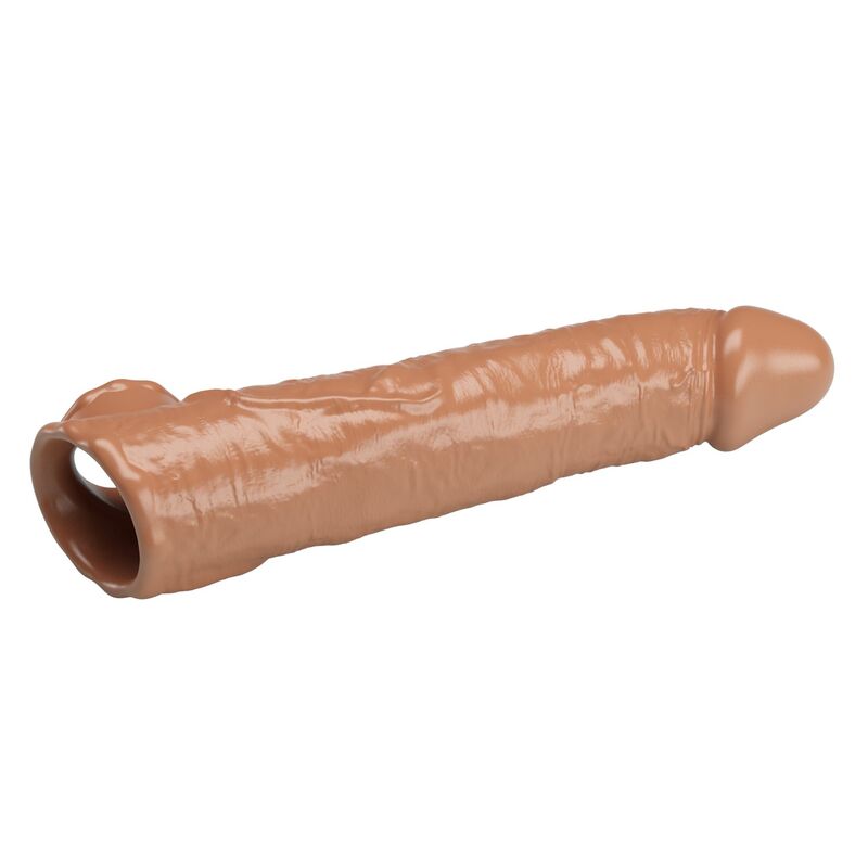 Pretty Love - Manchon D'Extension De Pénis Ajustable 26 Cm Ø 4 Cm Naturel 4 PRETTY LOVE - MANCHON D'EXTENSION DE PÉNIS AJUSTABLE 26 CM Ø 4 CM NATUREL – Image 4