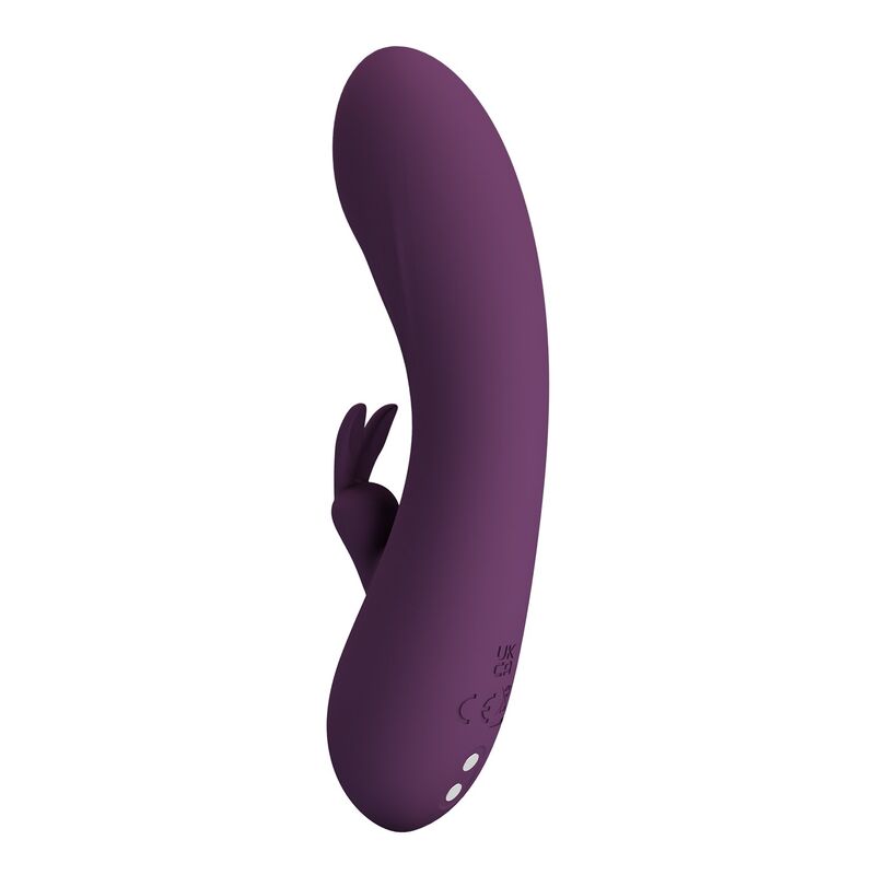 Pretty Love - Vibrateur Lapin Rechargeable Harper 10 Fonctions Violet 4 PRETTY LOVE - VIBRATEUR LAPIN RECHARGEABLE HARPER 10 FONCTIONS VIOLET – Image 4