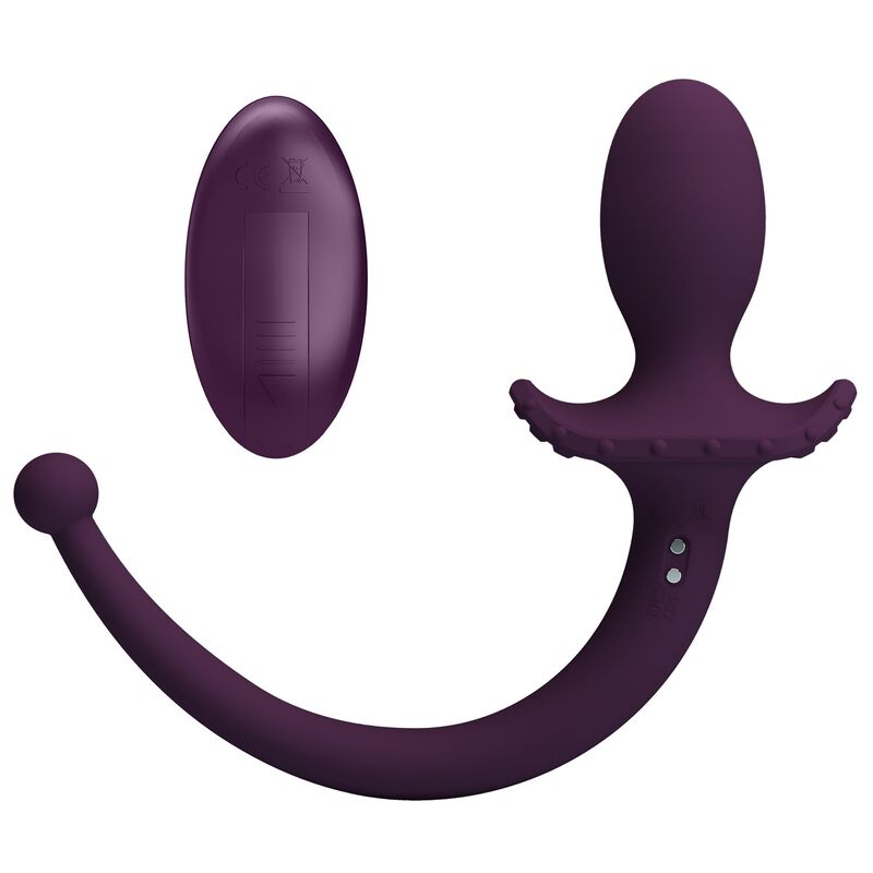 Pretty Love - Lioea Plug Anal Vibrant Avec Queue 12 Fonctions Télécommande Violette 3 PRETTY LOVE - LIOEA PLUG ANAL VIBRANT AVEC QUEUE 12 FONCTIONS TÉLÉCOMMANDE VIOLETTE – Image 3