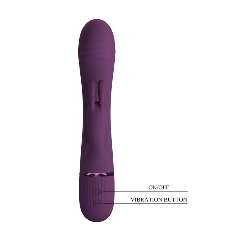 Pretty Love - Rocco Vibrateur Lapin Rechargeable 10 Fonctions Violet 2 PRETTY LOVE - ROCCO VIBRATEUR LAPIN RECHARGEABLE 10 FONCTIONS VIOLET – Image 2