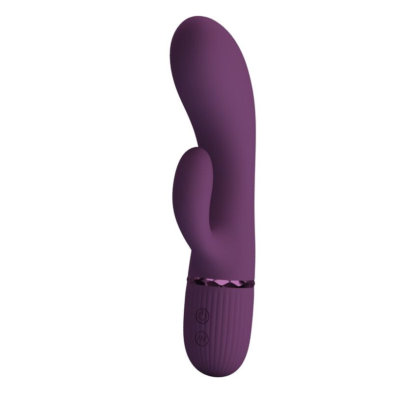 Pretty Love - Margie Vibrateur Lapin Rechargeable 10 Fonctions Violet 2 PRETTY LOVE - MARGIE VIBRATEUR LAPIN RECHARGEABLE 10 FONCTIONS VIOLET – Image 2