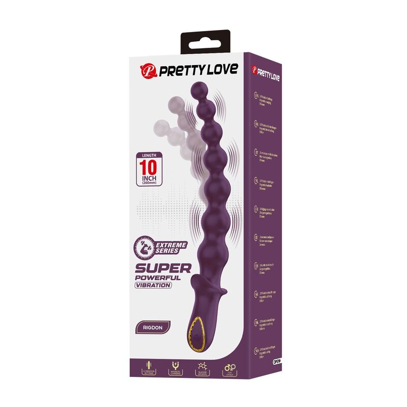Pretty Love - Madison Vibrateur Anal Rechargeable 10 Fonctions 3 PRETTY LOVE - MADISON VIBRATEUR ANAL RECHARGEABLE 10 FONCTIONS – Image 3