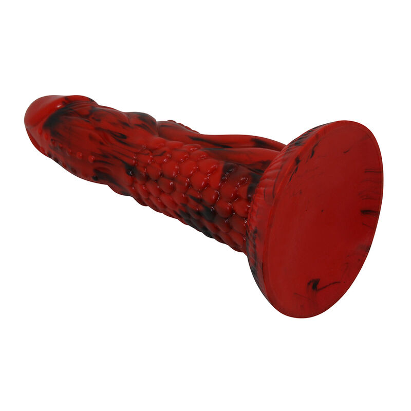 Power Monsters - Godemiché Minotaure Fantasy Avec Ventouse 21 Cm Ø 5 Cm Rouge Et Noir 3 POWER MONSTERS - GODEMICHÉ MINOTAURE FANTASY AVEC VENTOUSE 21 CM Ø 5 CM ROUGE ET NOIR – Image 3
