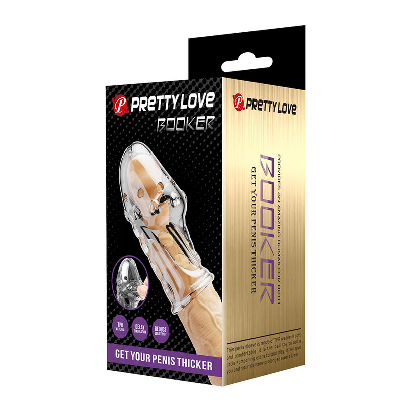 Pretty Love - Manchon Pénis Rocker - Gagnez En Épaisseur Votre Pénis Transparent 3 PRETTY LOVE - MANCHON PÉNIS ROCKER - GAGNEZ EN ÉPAISSEUR VOTRE PÉNIS TRANSPARENT – Image 3