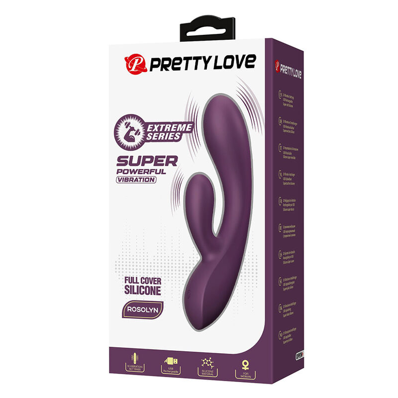 Pretty Love - Vibrateur Lapin Rechargeable Rosolyn 10 Fonctions 3 PRETTY LOVE - VIBRATEUR LAPIN RECHARGEABLE ROSOLYN 10 FONCTIONS – Image 3