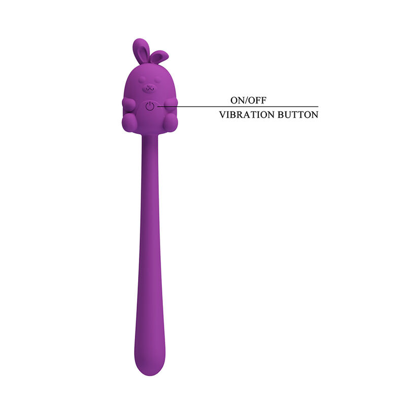 Pretty Love - Bâton Vibrant Flexible Lapin Mignon Rechargeable Usb Violet 2 PRETTY LOVE - BÂTON VIBRANT FLEXIBLE LAPIN MIGNON RECHARGEABLE USB VIOLET – Image 2