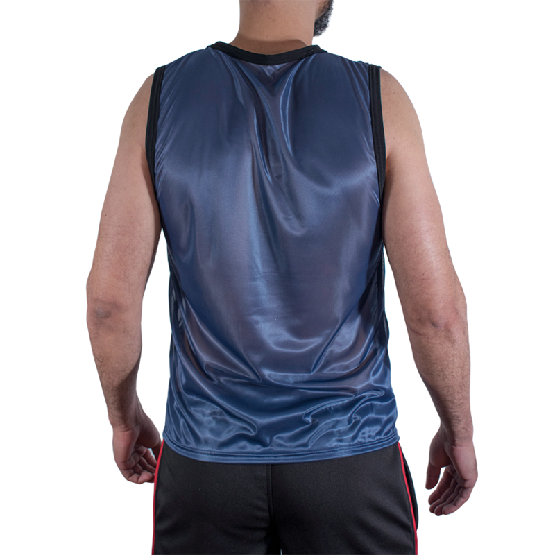 Macho - T-Shirt Bleu Marine 9 MACHO - T-SHIRT BLEU MARINE – Image 3