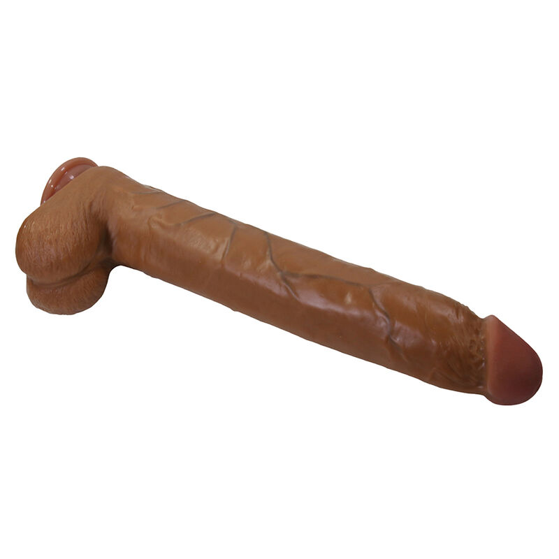 Pretty Love - Dany Godemichet Flexible Réaliste Avec Ventouse 36 Cm -Ø- 5,6 Cm Marron 3 PRETTY LOVE - DANY GODEMICHET FLEXIBLE RÉALISTE AVEC VENTOUSE 36 CM -Ø- 5,6 CM MARRON – Image 3
