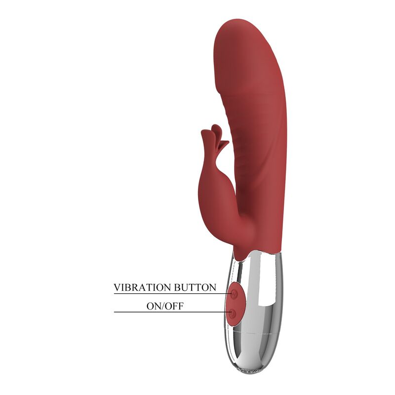 Pretty Love - Vibrateur Lapin En Plantes De Rose 30 Fonctions Rechargeable Usb Rouge 2 PRETTY LOVE - VIBRATEUR LAPIN EN PLANTES DE ROSE 30 FONCTIONS RECHARGEABLE USB ROUGE – Image 2