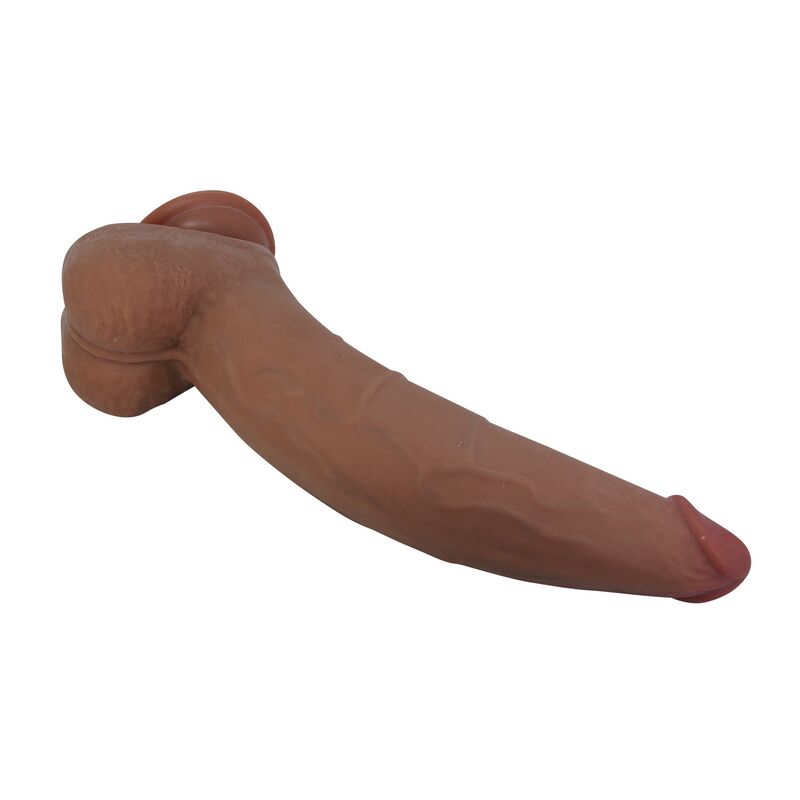 Pretty Love - Gode Flexible Réaliste Ulric 26 Cm Ø 5,5 Cm Tpe Marron 5 PRETTY LOVE - GODE FLEXIBLE RÉALISTE ULRIC 26 CM Ø 5,5 CM TPE MARRON – Image 5