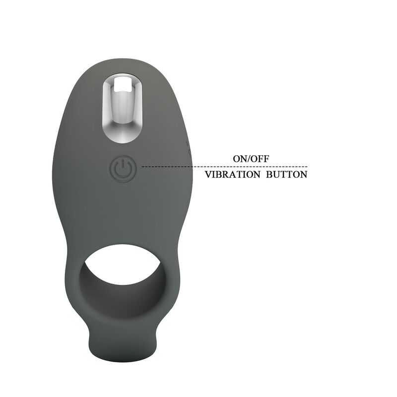 Pretty Love - Anneau Vibrant Rechargeable À Double Stimulation 3 PRETTY LOVE - ANNEAU VIBRANT RECHARGEABLE À DOUBLE STIMULATION – Image 3