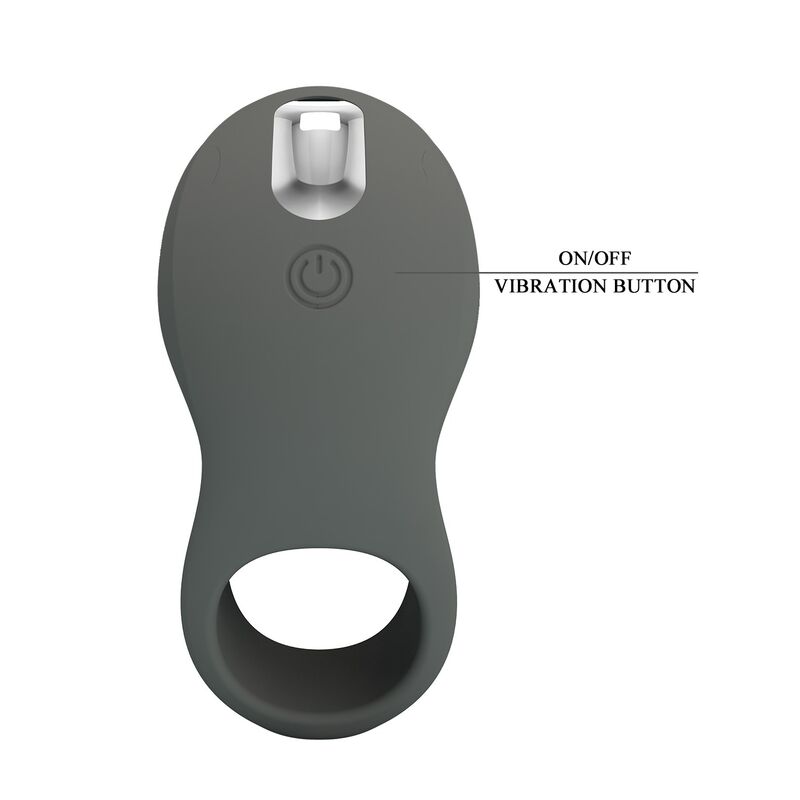 Pretty Love - Anneau Vibrant Rechargeable Avec Double Stimulateur 3 PRETTY LOVE - ANNEAU VIBRANT RECHARGEABLE AVEC DOUBLE STIMULATEUR – Image 3