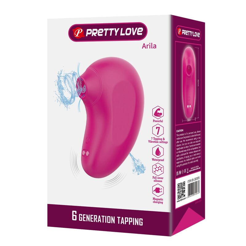 Pretty Love - Stimulateur Clitorial Rechargeable Arila Avec Vibration Rose 3 PRETTY LOVE - STIMULATEUR CLITORIAL RECHARGEABLE ARILA AVEC VIBRATION ROSE – Image 3